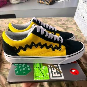Vans old skool peanut snoopy rare 8
